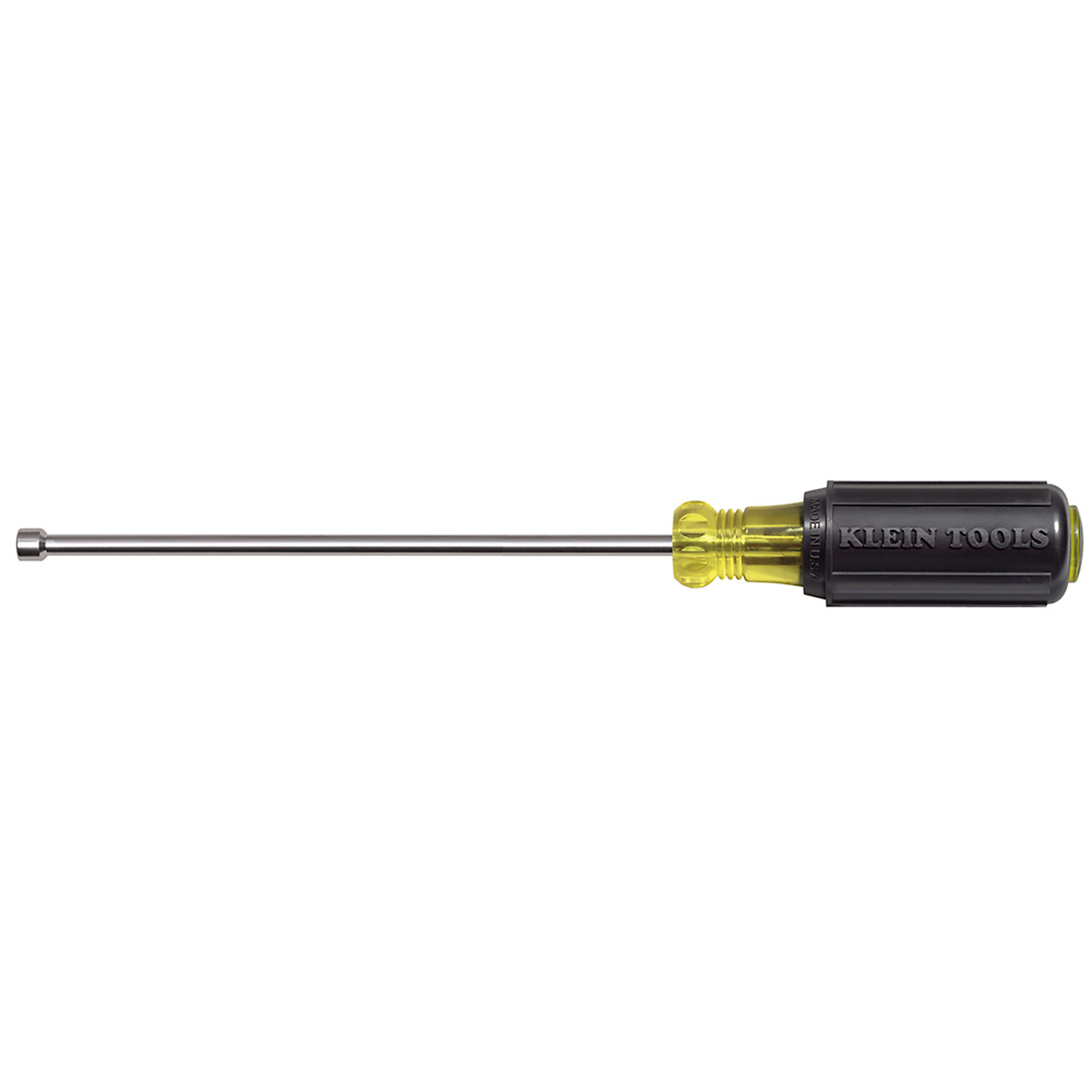 Klein Tools, 3/16in. Magnetic Nut Driver, 6in. Shaft, Model# 646-3/16M